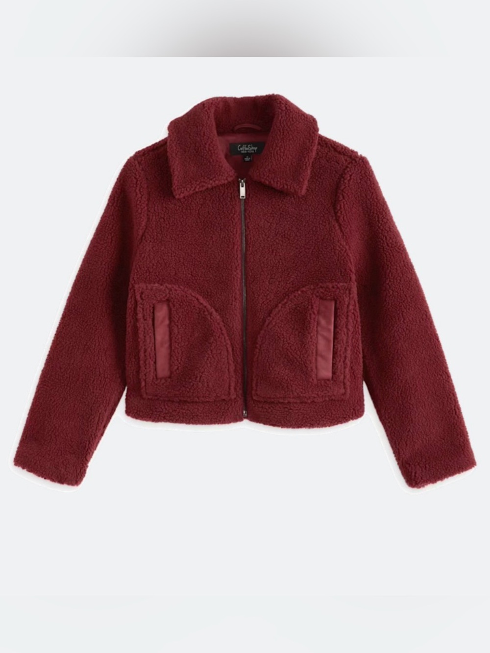 Coffee Shop Sherpa Zip Jacket